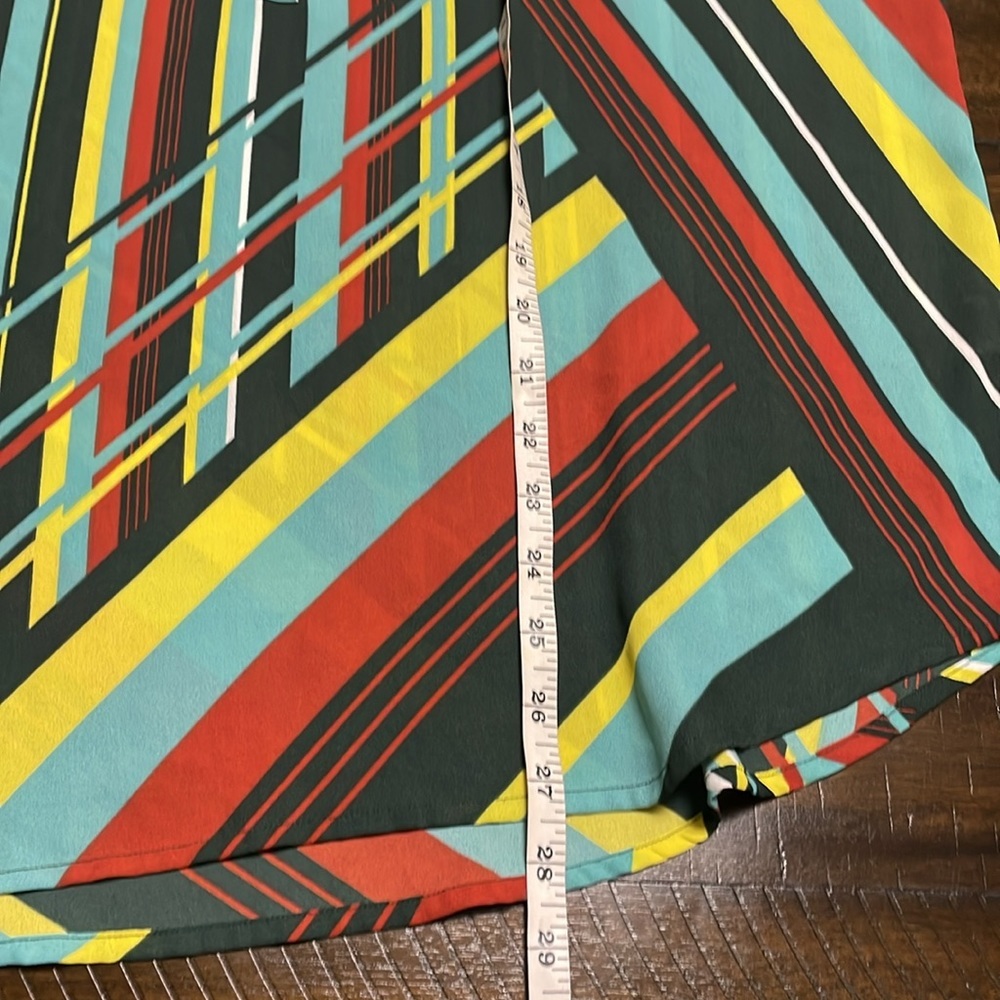 Chaus New York Long Sleeve
Multicolor Striped V-Neck Shirt - Picture 10 of 13
